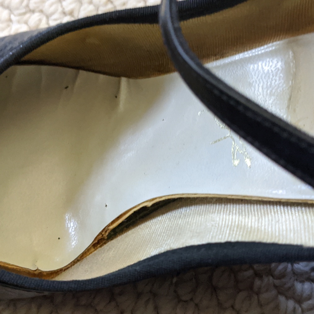 Sz 8 Tap Shoes, Black, Jingle Taps - Picture 7 of 8